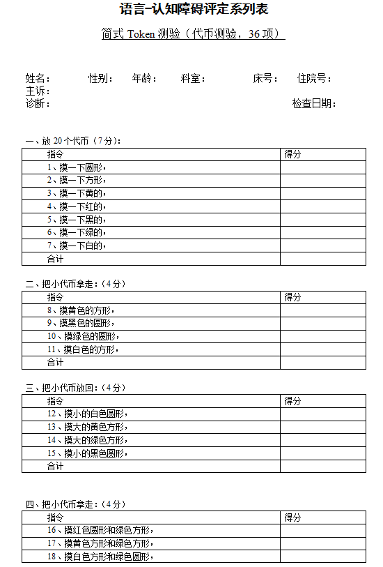 简式Token测验1